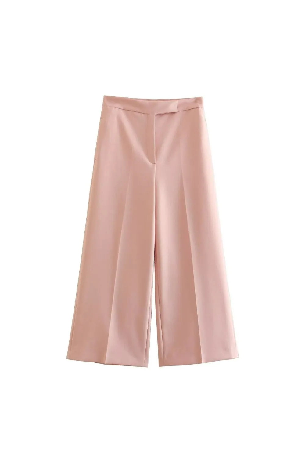 ' Gabriel ' V-Neck Crop Top & High-Waist Pants  (Sold Separately)
