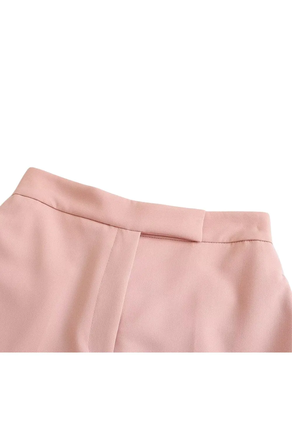 ' Gabriel ' V-Neck Crop Top & High-Waist Pants  (Sold Separately)