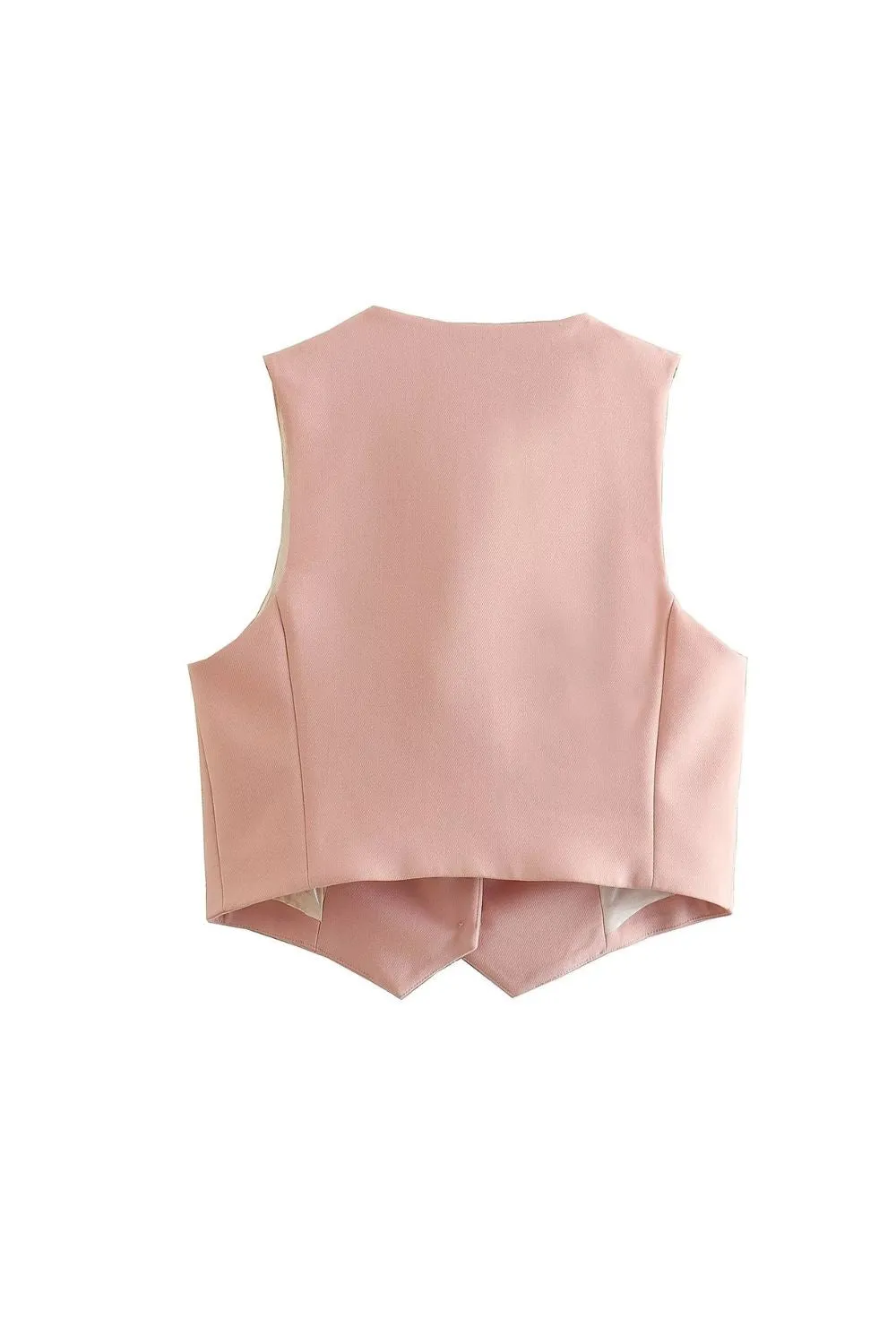 ' Gabriel ' V-Neck Crop Top & High-Waist Pants  (Sold Separately)