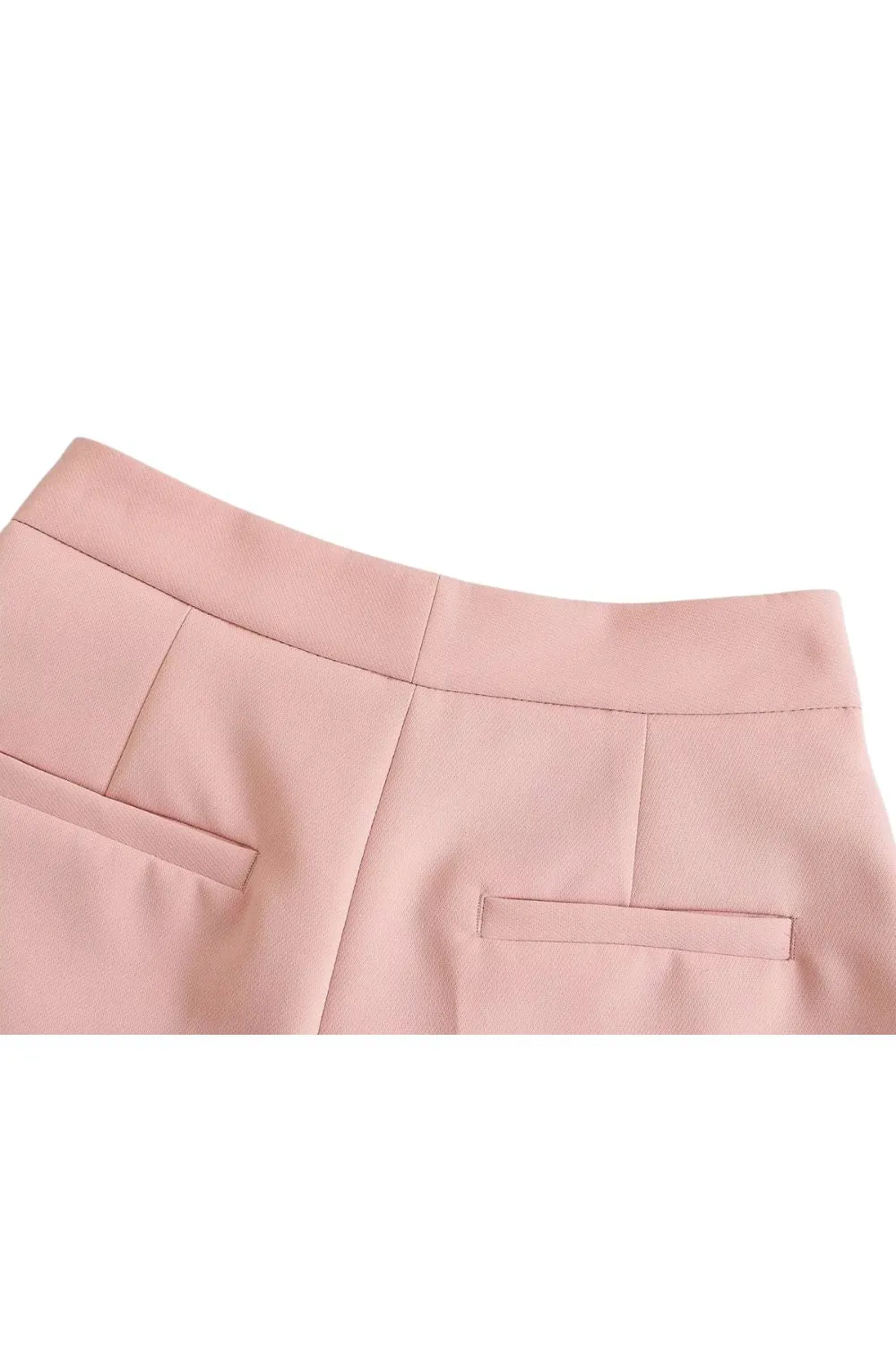 ' Gabriel ' V-Neck Crop Top & High-Waist Pants  (Sold Separately)
