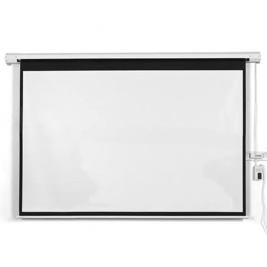 100" 80 x 60 Remote Control Motorize Electric Auto Projector