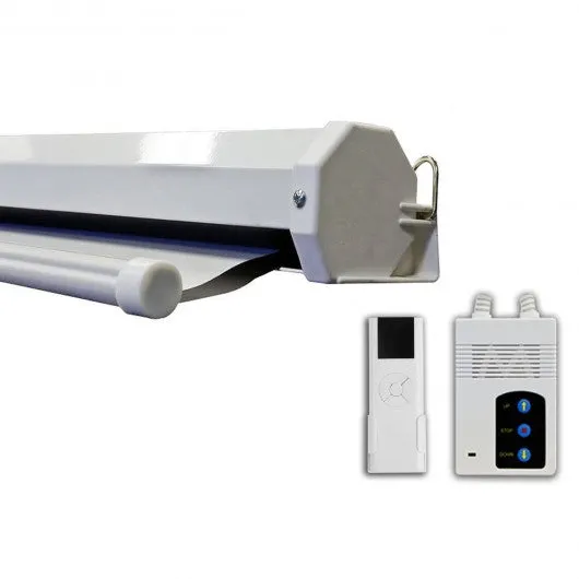 100" 80 x 60 Remote Control Motorize Electric Auto Projector