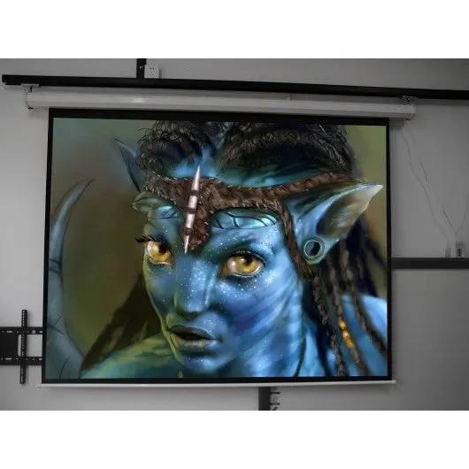 100" 80 x 60 Remote Control Motorize Electric Auto Projector