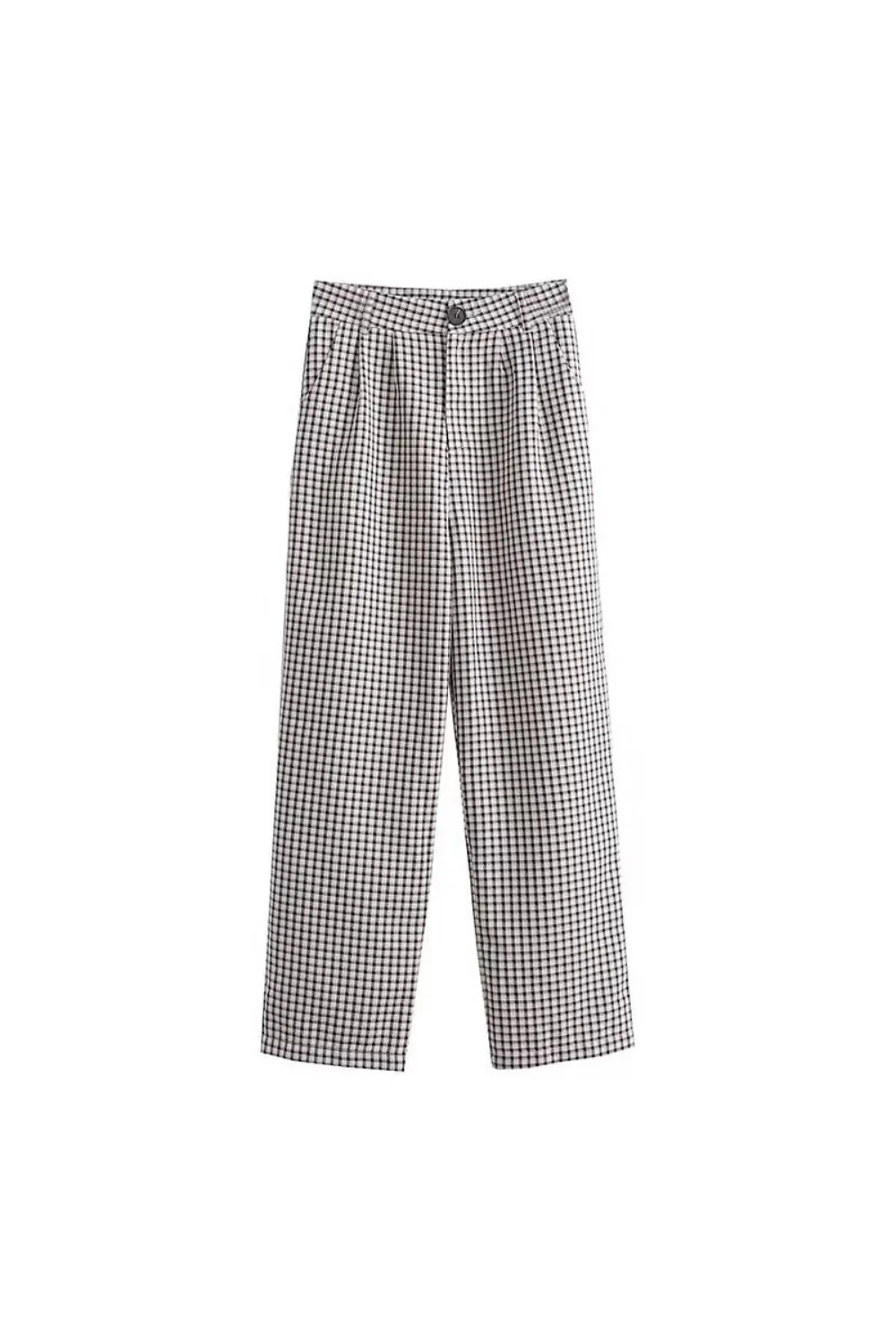 ‘Abigail’ Vintage-Inspired Checkered Vest & Pants Set (Sold Separately)