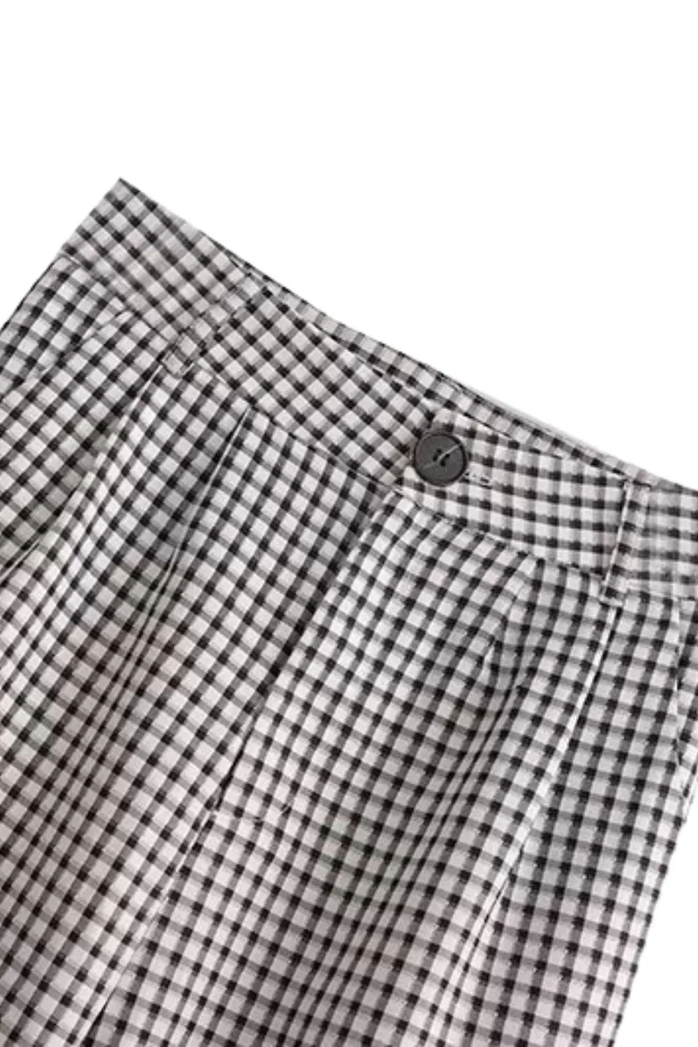 ‘Abigail’ Vintage-Inspired Checkered Vest & Pants Set (Sold Separately)