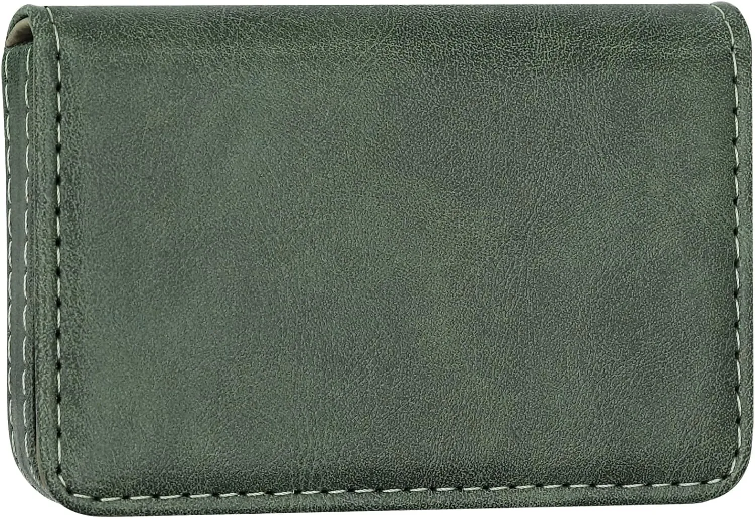 AI-DEE RFID Blocking Wallet - Minimalist Leather Business Credit Card Holder (12-Green)