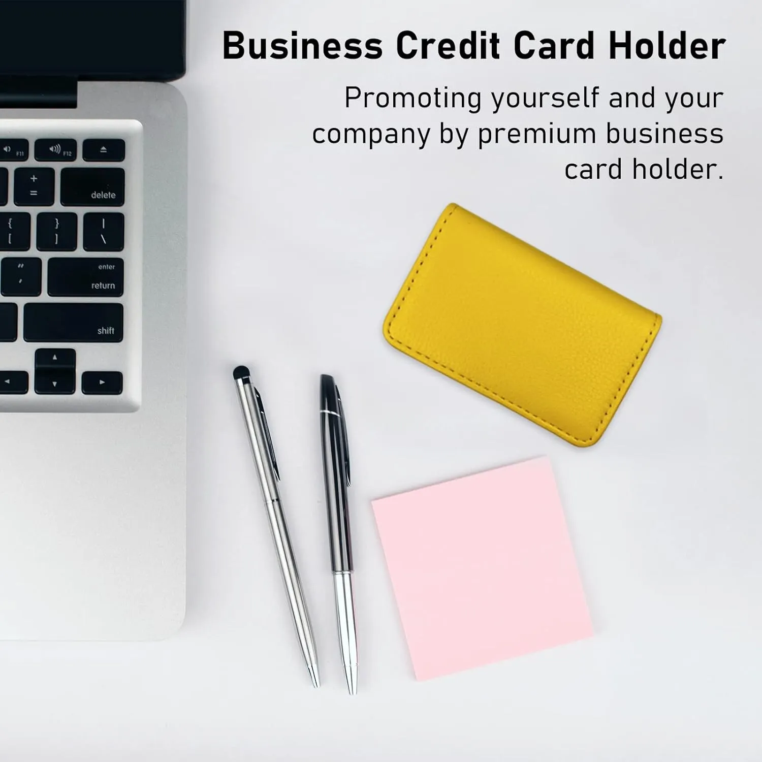 AI-DEE RFID Blocking Wallet - Minimalist Leather Business Credit Card Holder (A215-05), Small