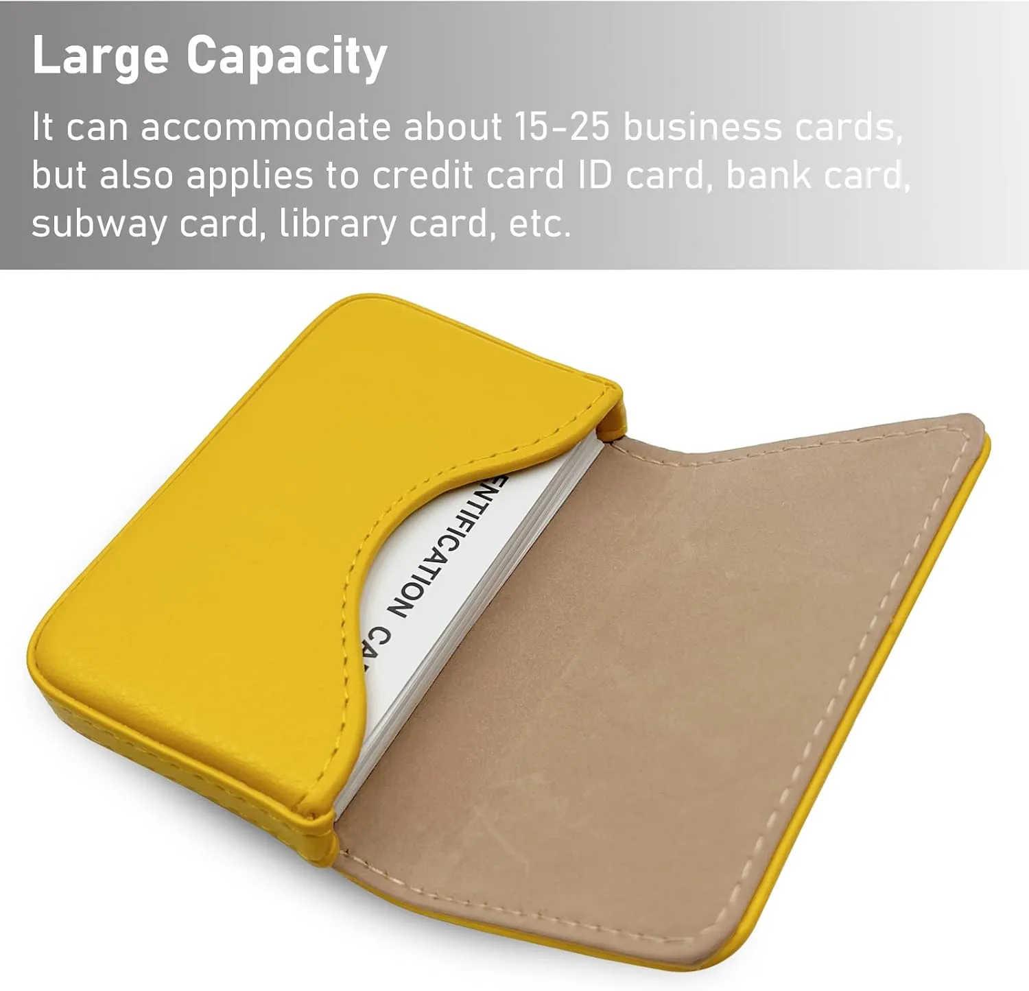 AI-DEE RFID Blocking Wallet - Minimalist Leather Business Credit Card Holder (A215-05), Small