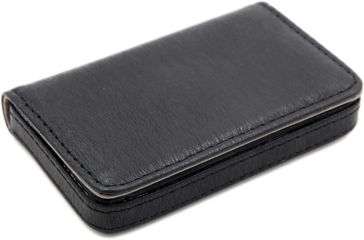 AI-DEE RFID Blocking Wallet - Minimalist Leather Business Credit Card Holder - Black2