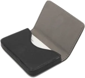 AI-DEE RFID Blocking Wallet - Minimalist Leather Business Credit Card Holder - Black2