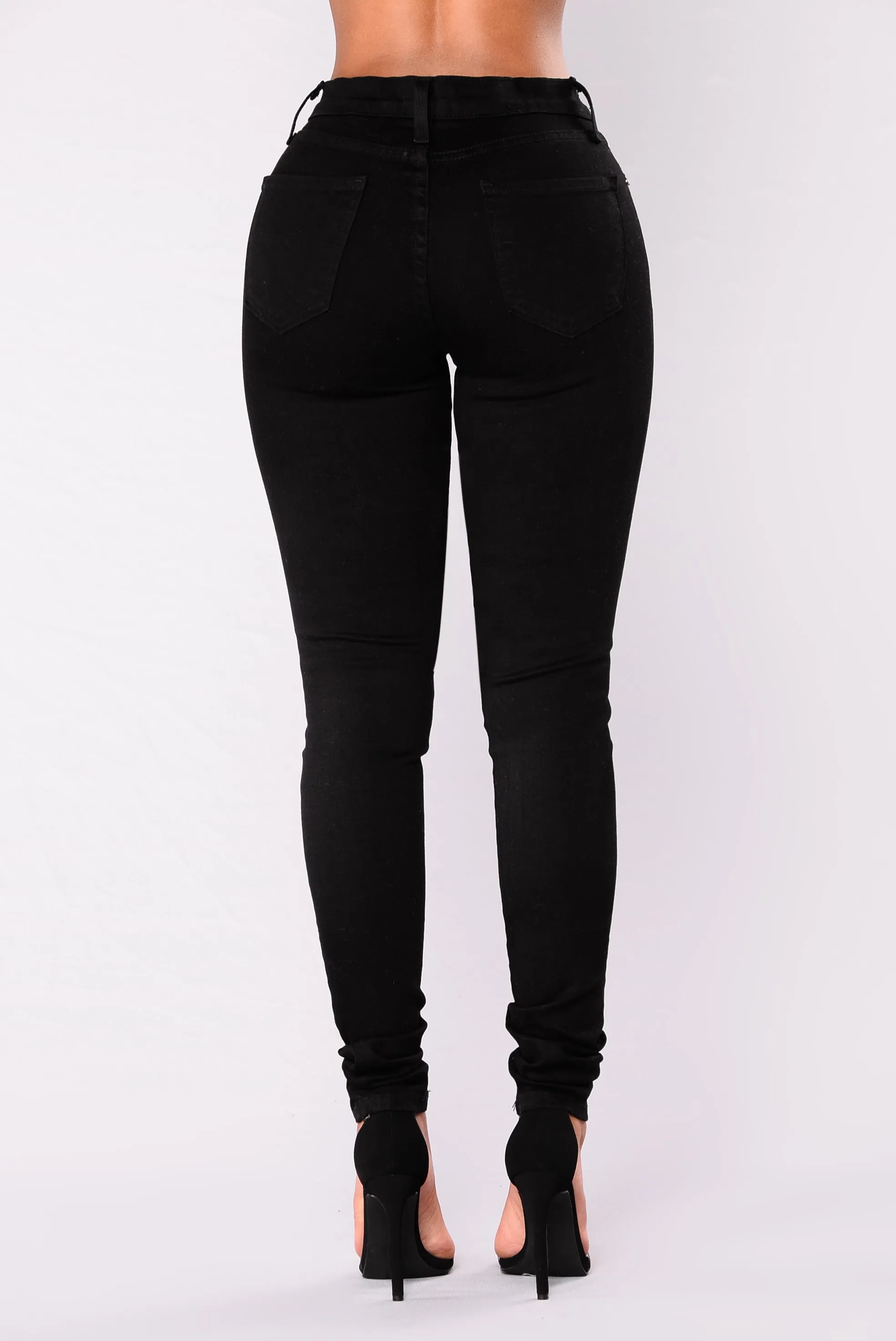 Alina Skinny Jeans - Black