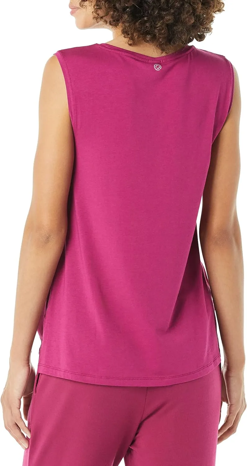 Amazon Essentials Women's Soft Cotton Relaxed-Fit Yoga Tank (Available in Plus Size) (Previously Core 10)