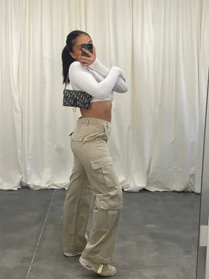 arlo cargo pants (BEIGE)
