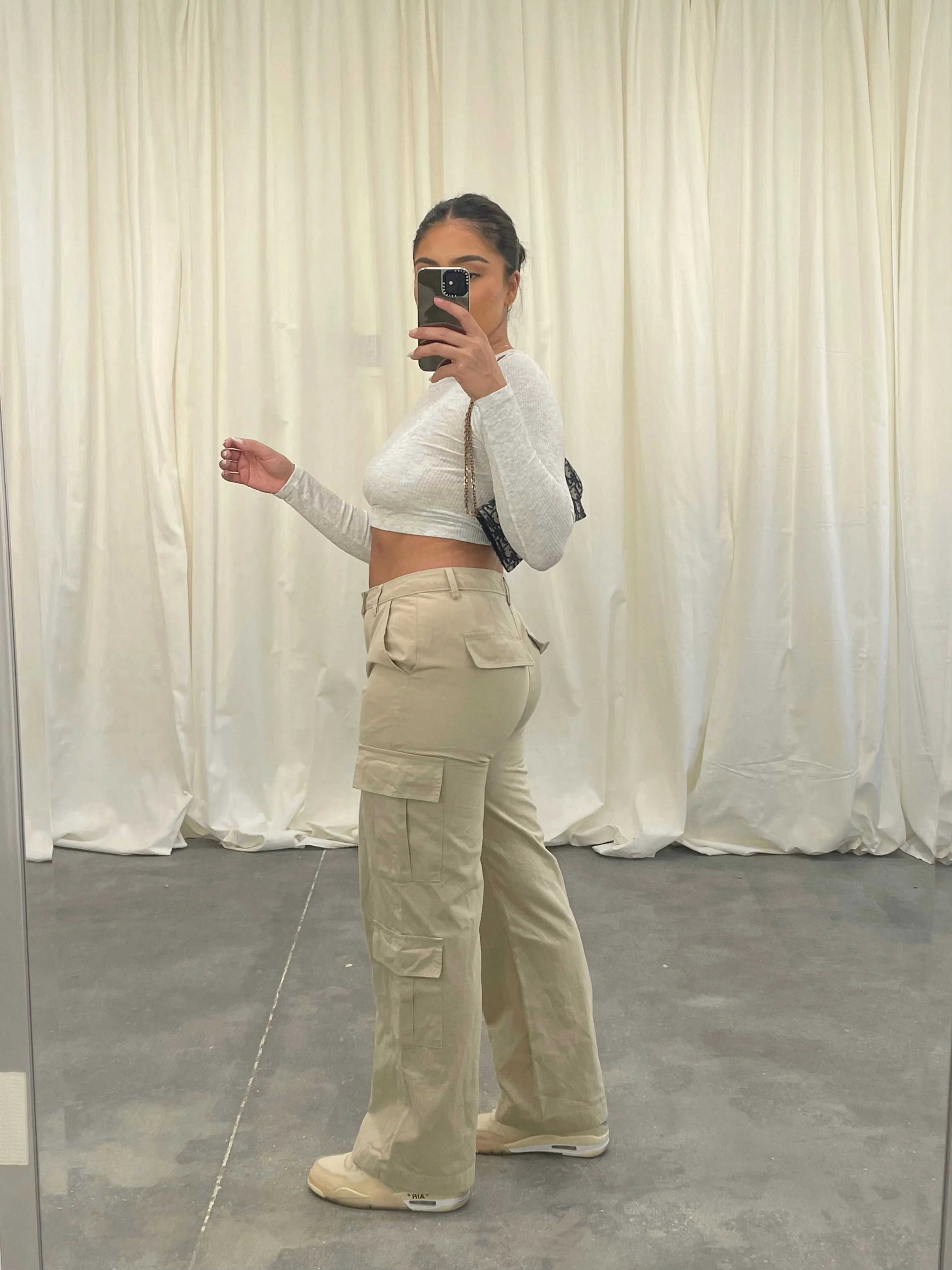 arlo cargo pants (BEIGE)