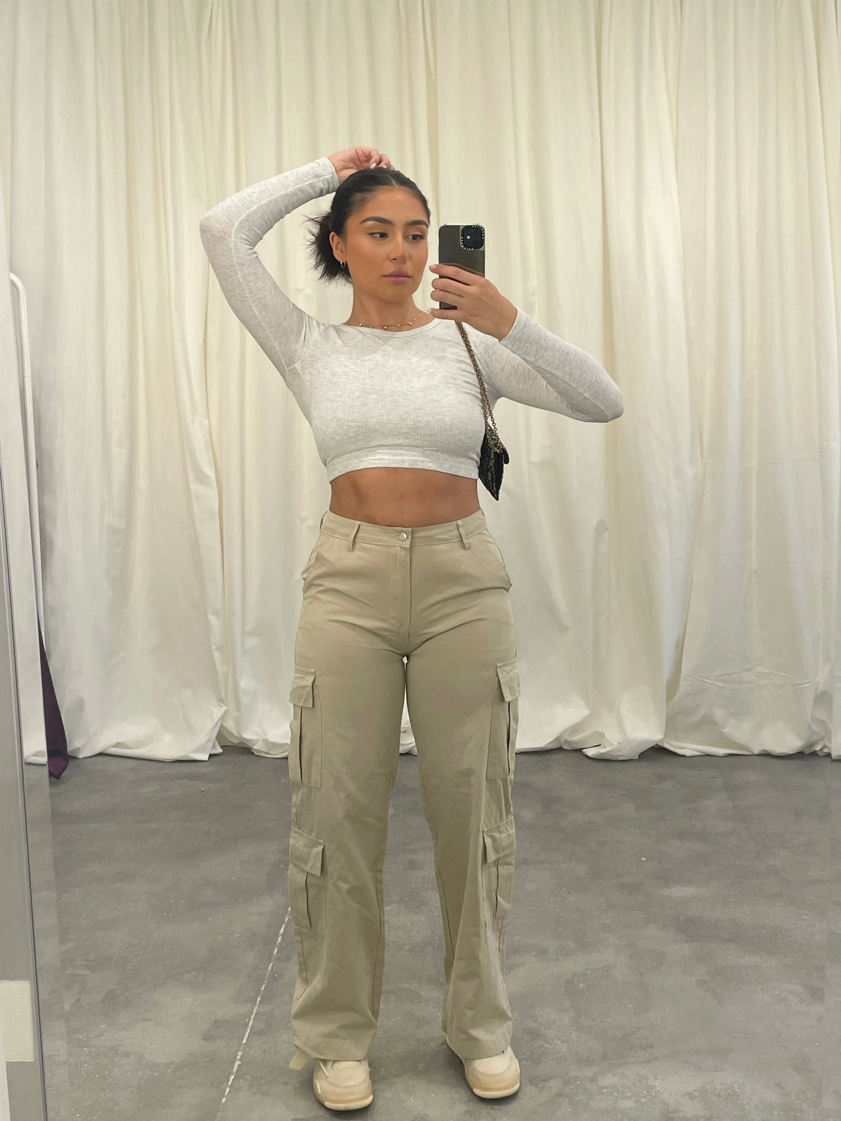 arlo cargo pants (BEIGE)