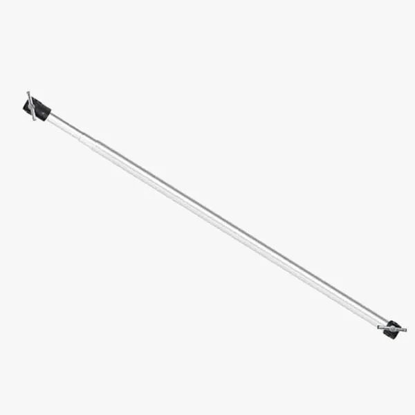Backdrop Stand Telescopic Crossbar Rod (Extendable from 1.2m - 3m) - Silver