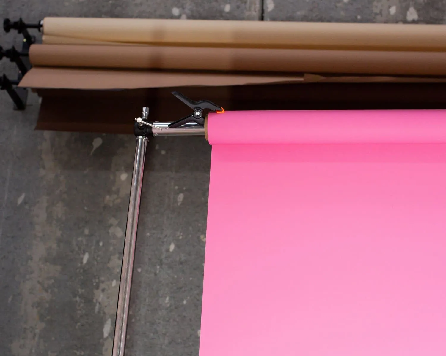 Backdrop Stand Telescopic Crossbar Rod (Extendable from 1.2m - 3m) - Silver