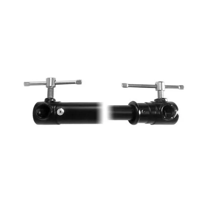 Backdrop Stand Telescopic Crossbar Rod (Extendable from 1.2m - 3m) - Silver