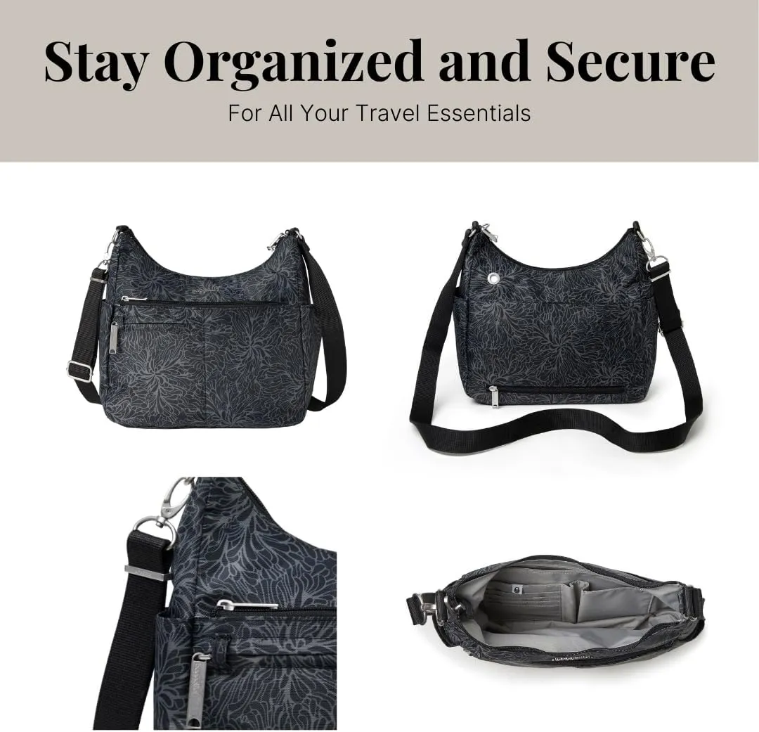 Baggallini Securtex Anti-Theft Free Time Crossbody Bag