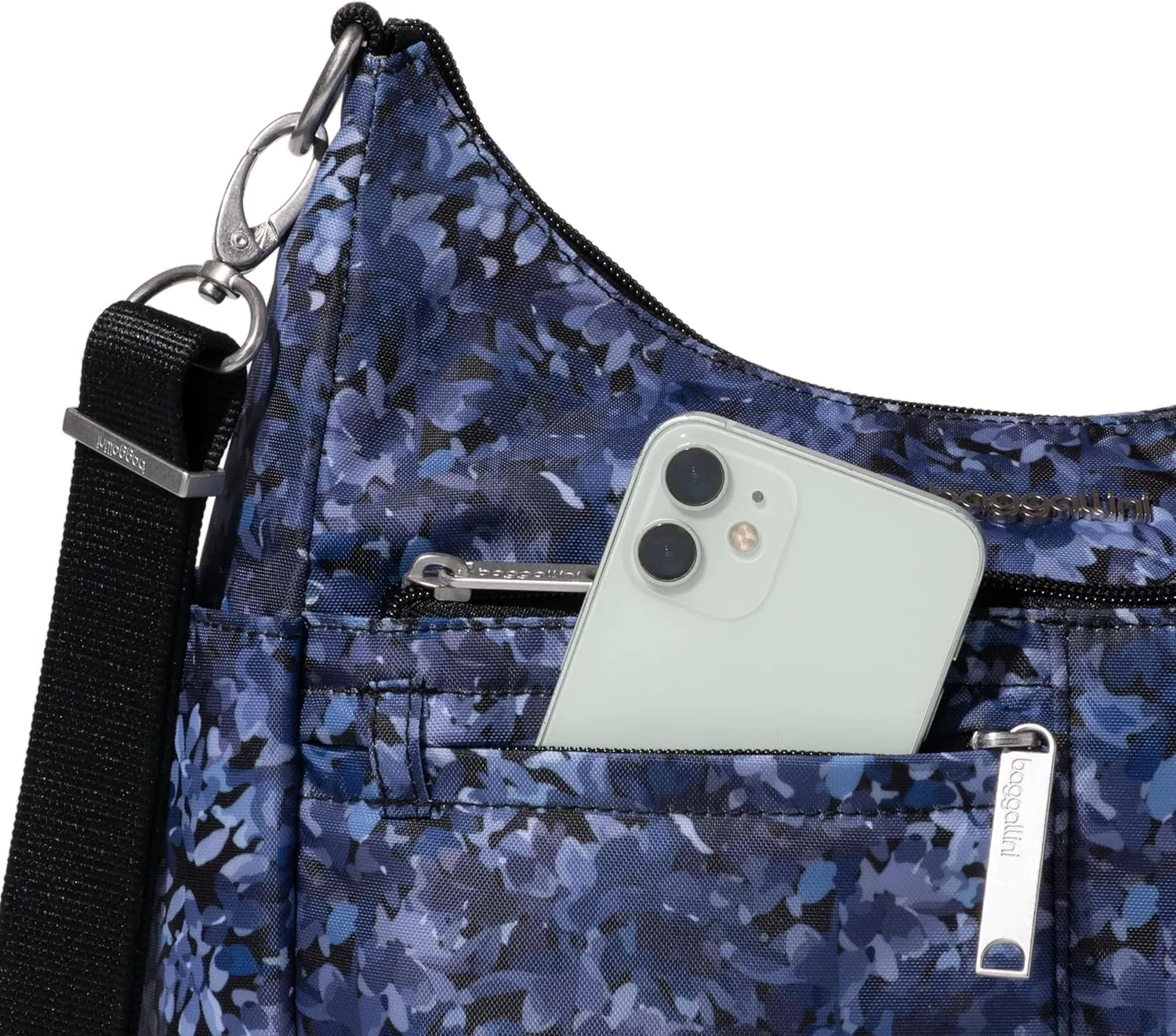 Baggallini Securtex Anti-Theft Free Time Crossbody Bag