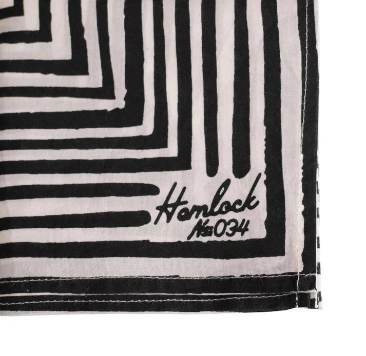 Bandana - Sammie B in Black and White by Handker Bandanas