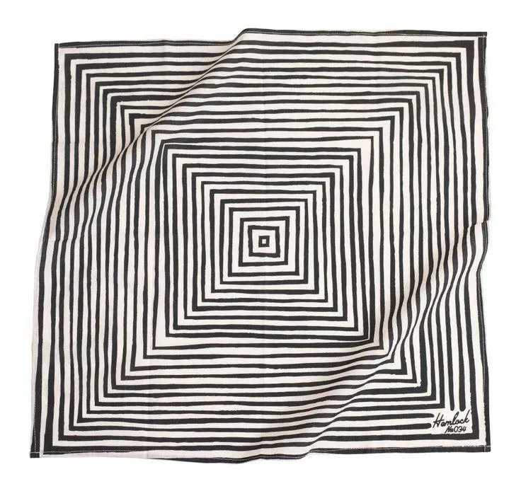 Bandana - Sammie B in Black and White by Handker Bandanas