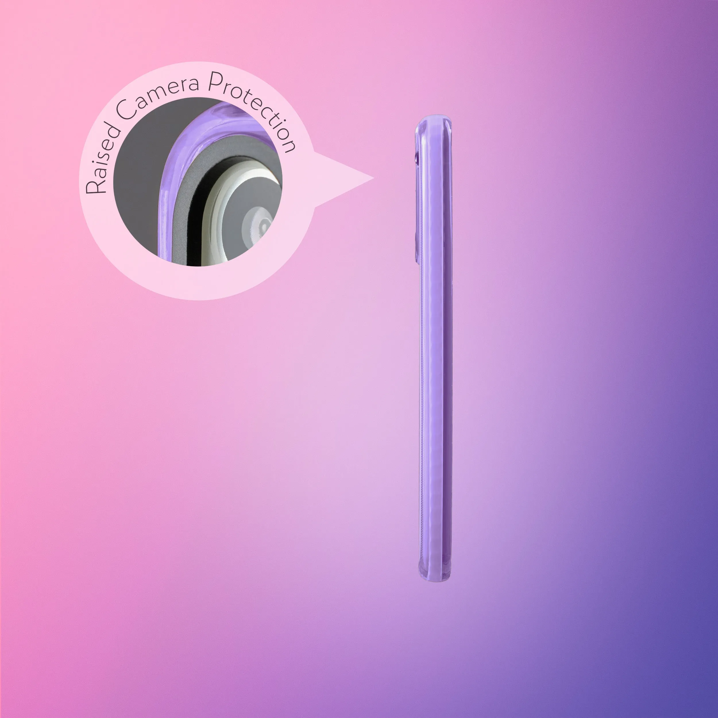 Barrier Case for Galaxy S21 Plus - Light Pastel Purple