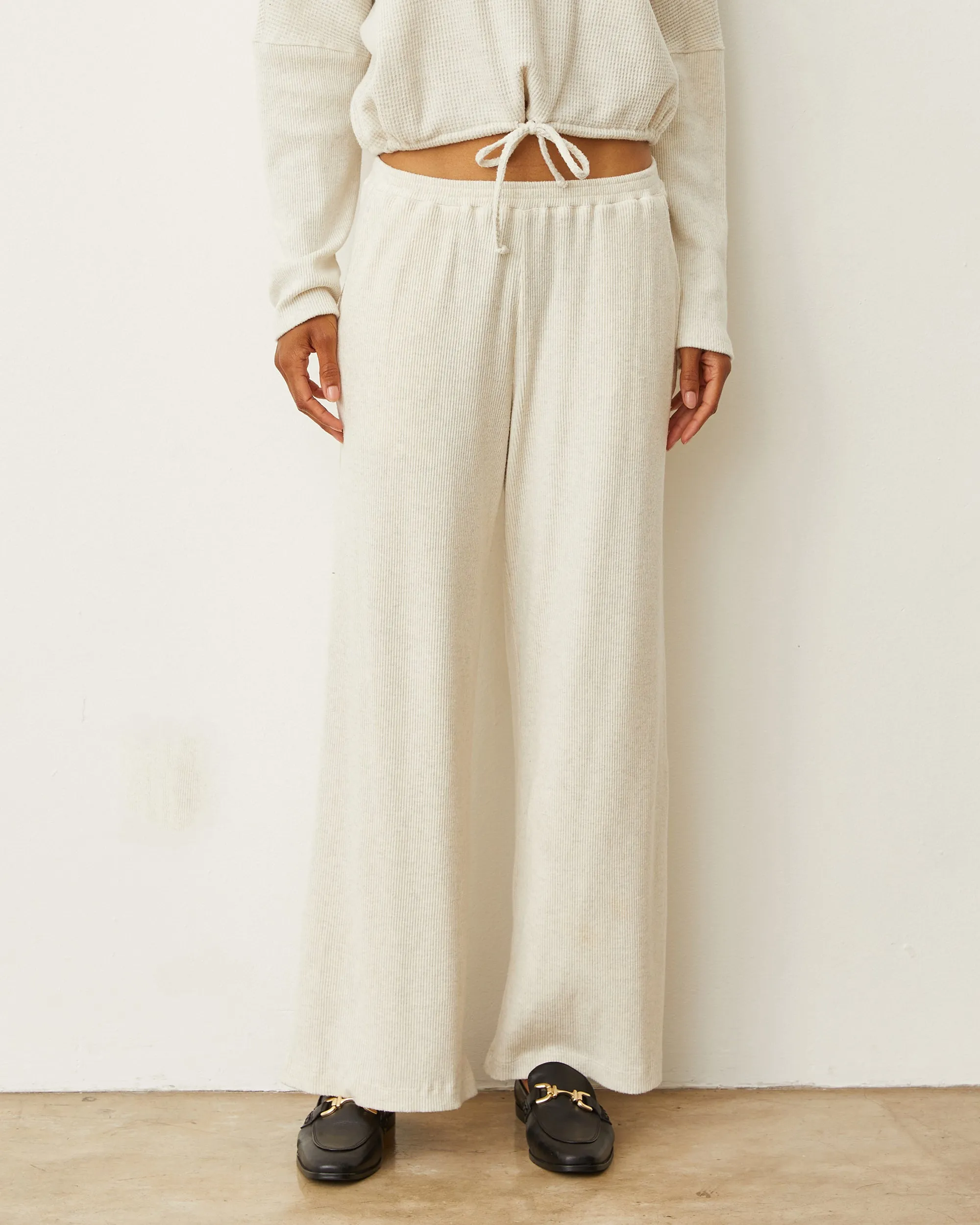 Brushed Rib Pant
