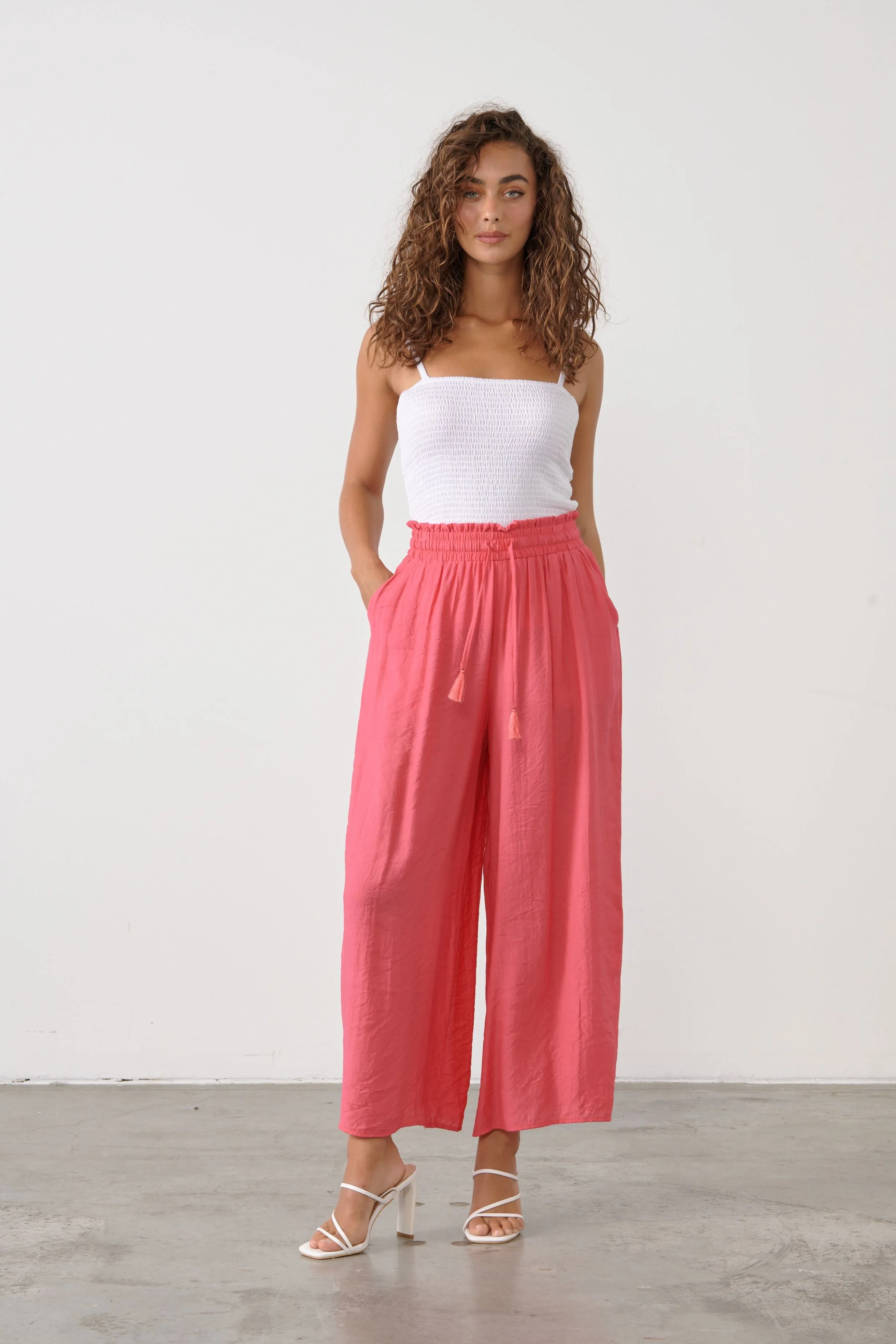Caju - CZ883 Wide Leg Pant