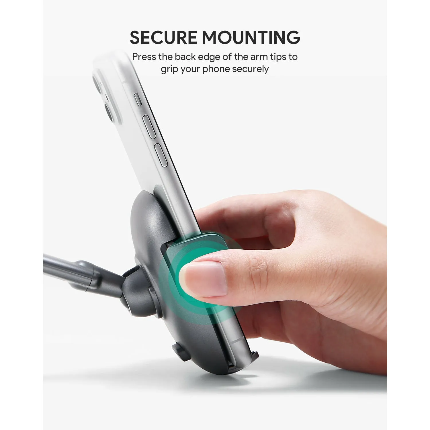 Car Phone Holder Dashboard HD-C50 Gray