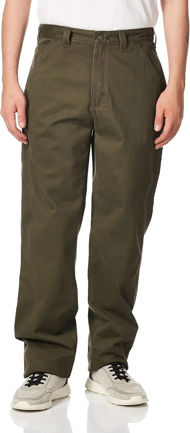 Carhartt Men's Relaxed Fit Twill Utility Work Pant, Dark Coffee, 38W x 34L