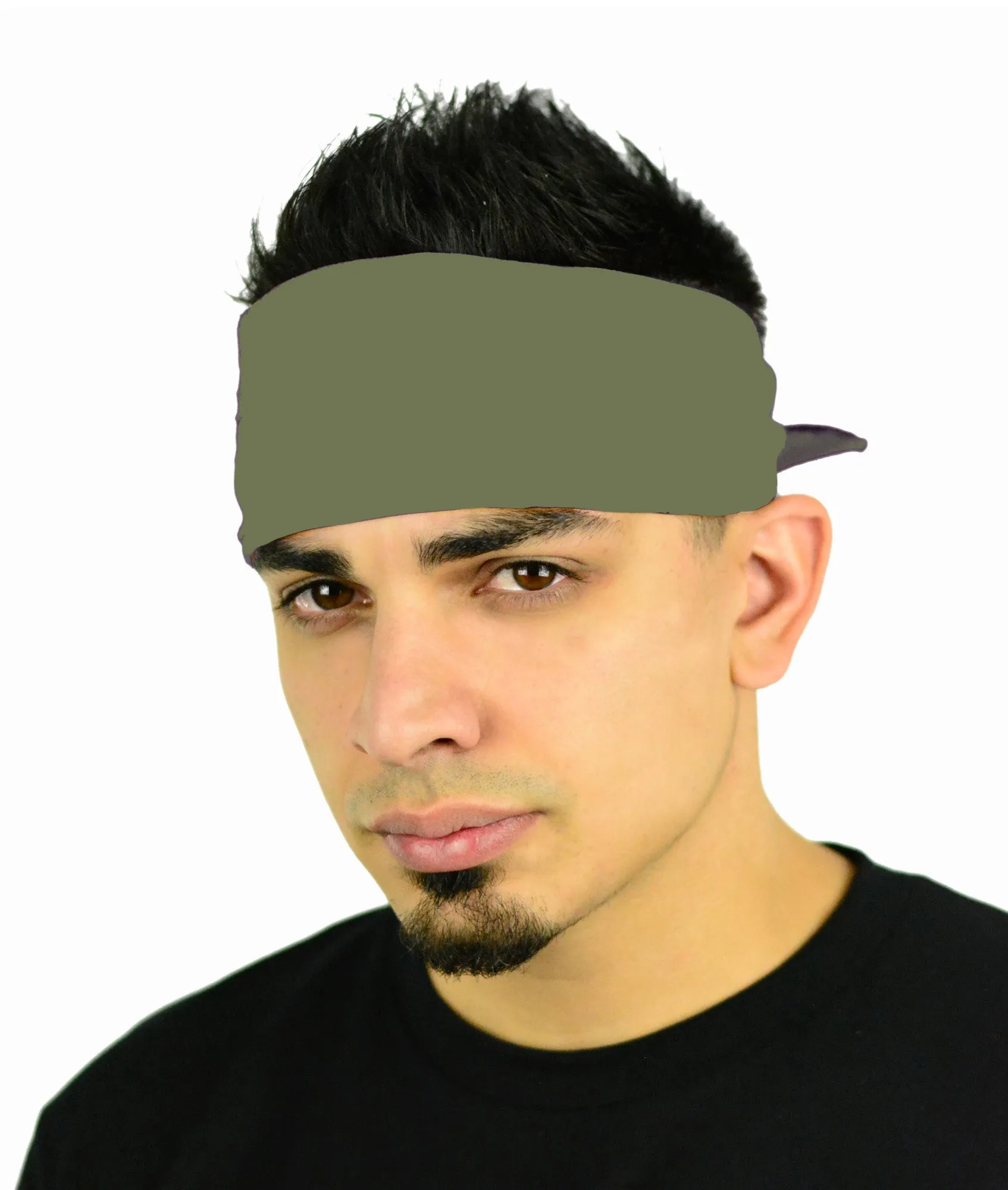Classic Paisley or Solid Color 27" x 27" Bandanas