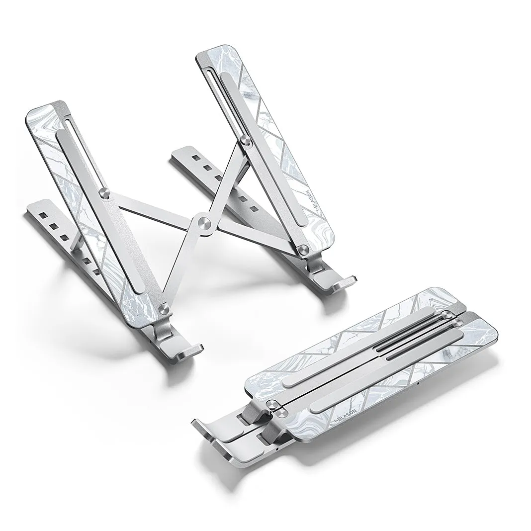 Silver Cosmo Laptop Stand - Stylish and Practical