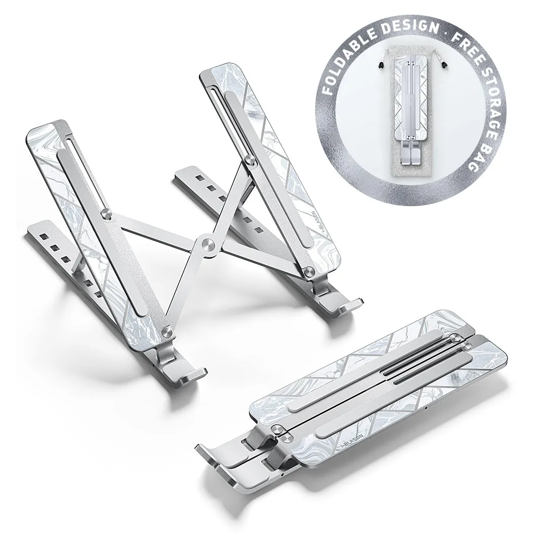 Silver Cosmo Laptop Stand - Stylish and Practical