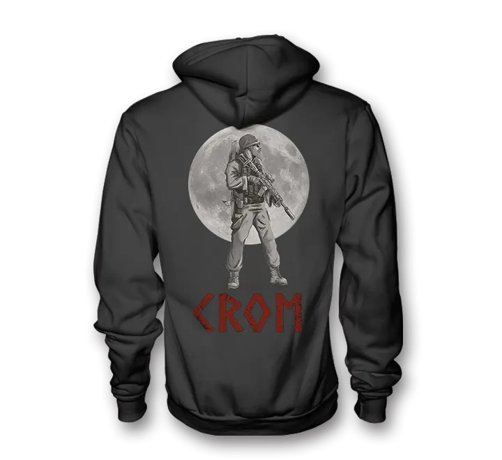 Crom Moon Hoodies