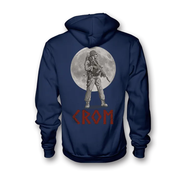 Crom Moon Hoodies