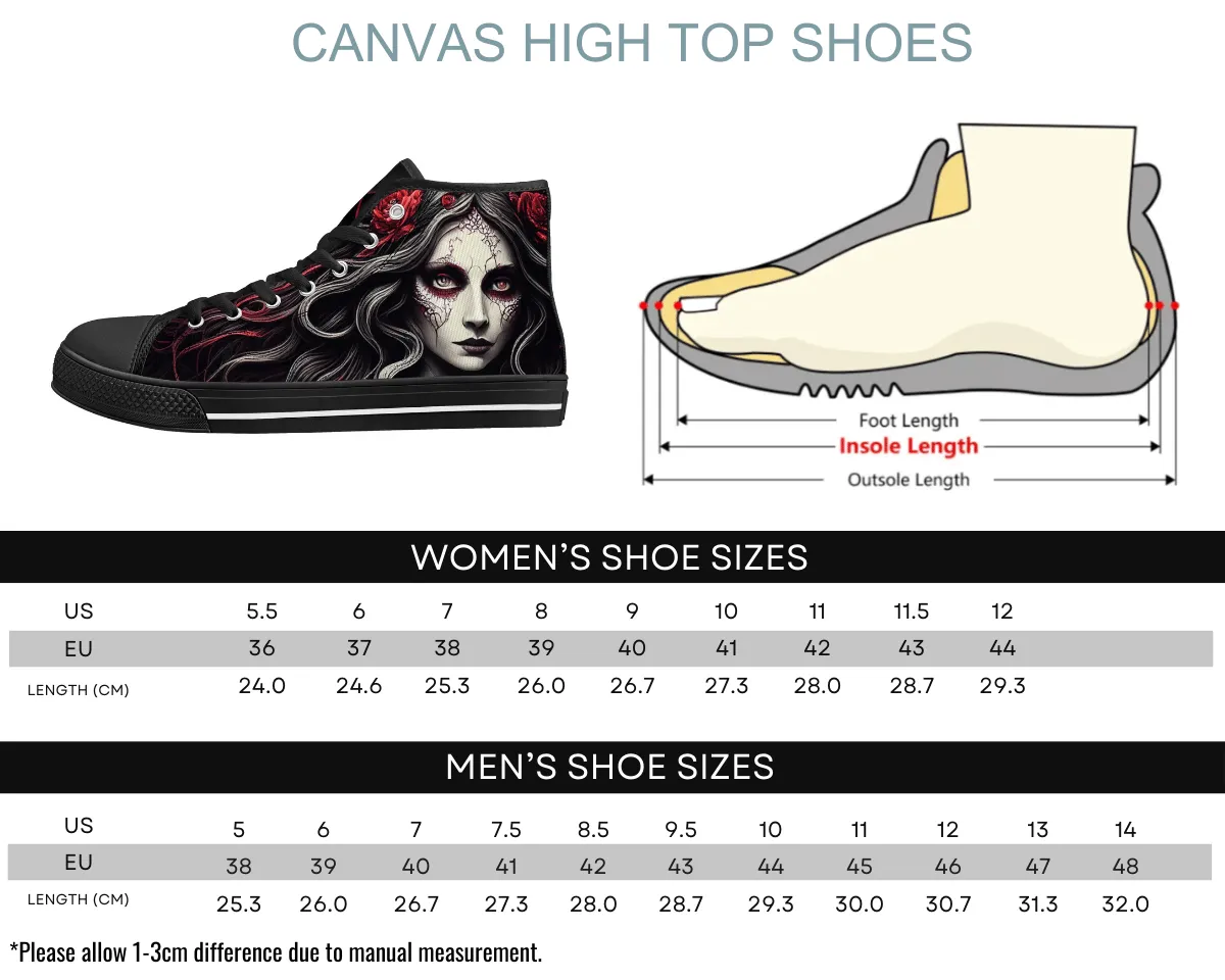 Dark Sorceress High Tops