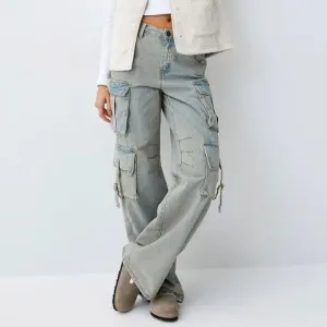 Denim - Baggy Cargo Dirt Wash