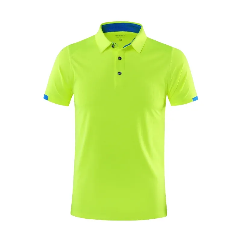 Elike Quick-Drying Breathable Sports Polo Shirt Custom Logo Print Embroidery Design Company Group Brand 8 Colors Tops S-4xl 2024