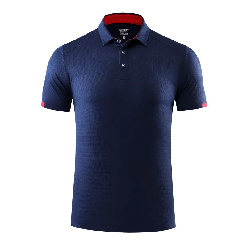 Elike Quick-Drying Breathable Sports Polo Shirt Custom Logo Print Embroidery Design Company Group Brand 8 Colors Tops S-4xl 2024