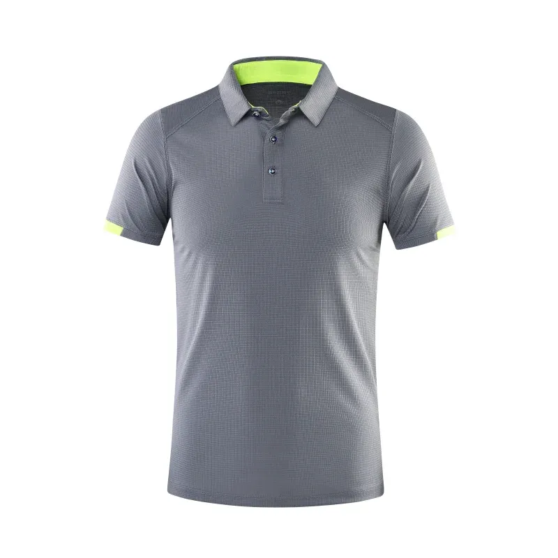 Elike Quick-Drying Breathable Sports Polo Shirt Custom Logo Print Embroidery Design Company Group Brand 8 Colors Tops S-4xl 2024