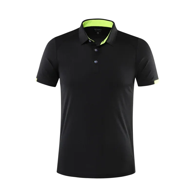 Elike Quick-Drying Breathable Sports Polo Shirt Custom Logo Print Embroidery Design Company Group Brand 8 Colors Tops S-4xl 2024