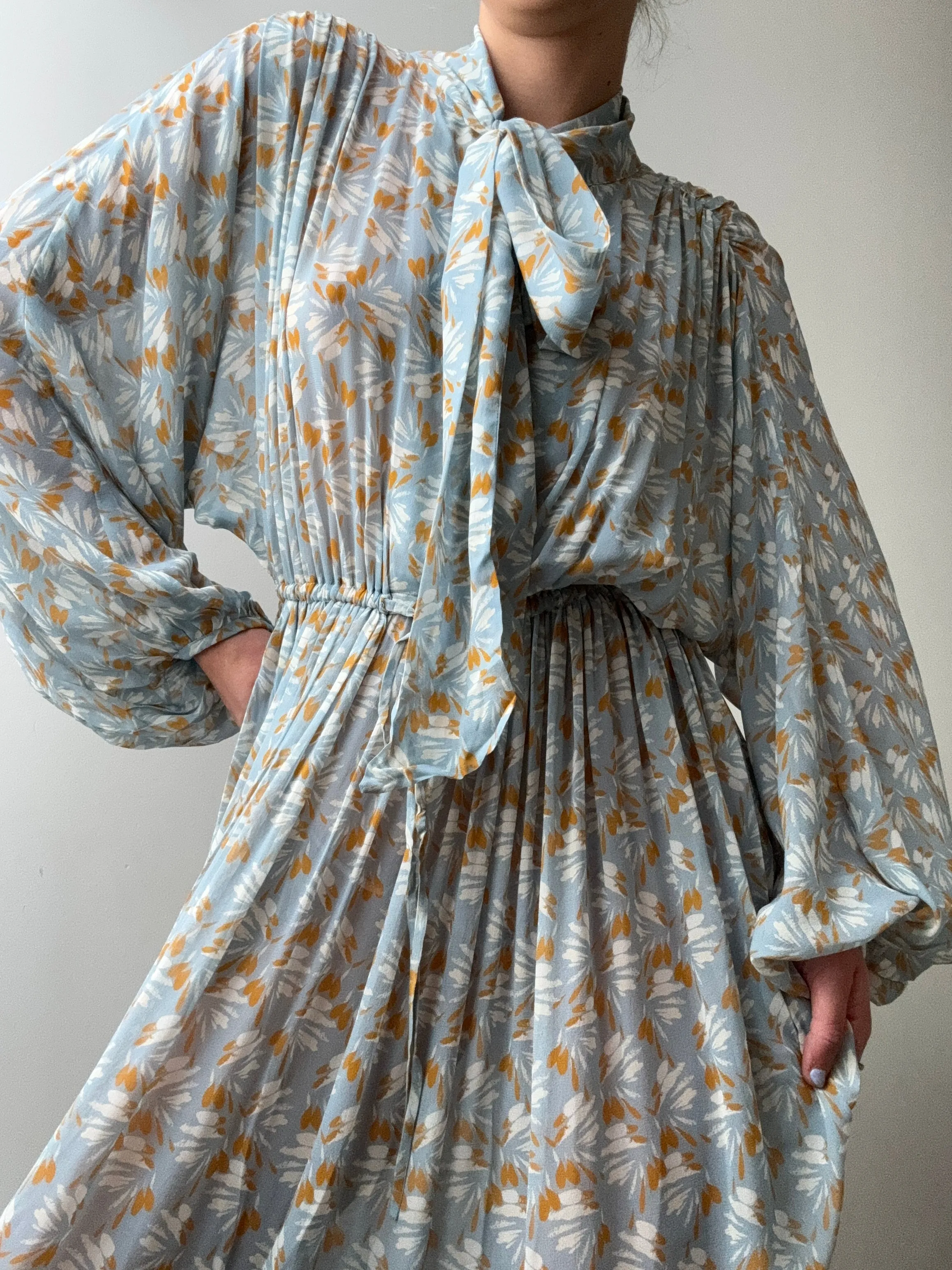 Evarae Tie Maxi Dress Petal