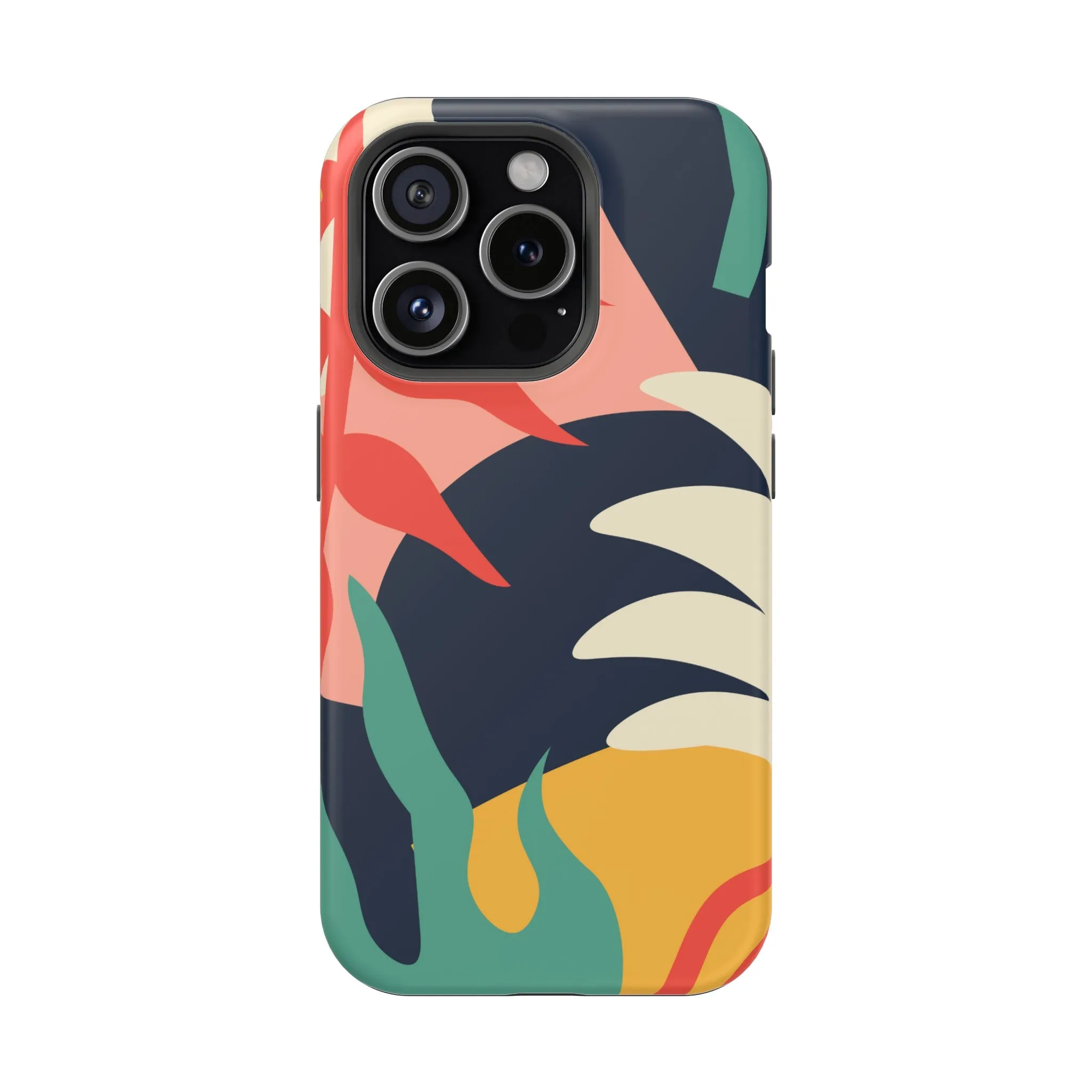 Floral Fantasy | Navy Abstract Case