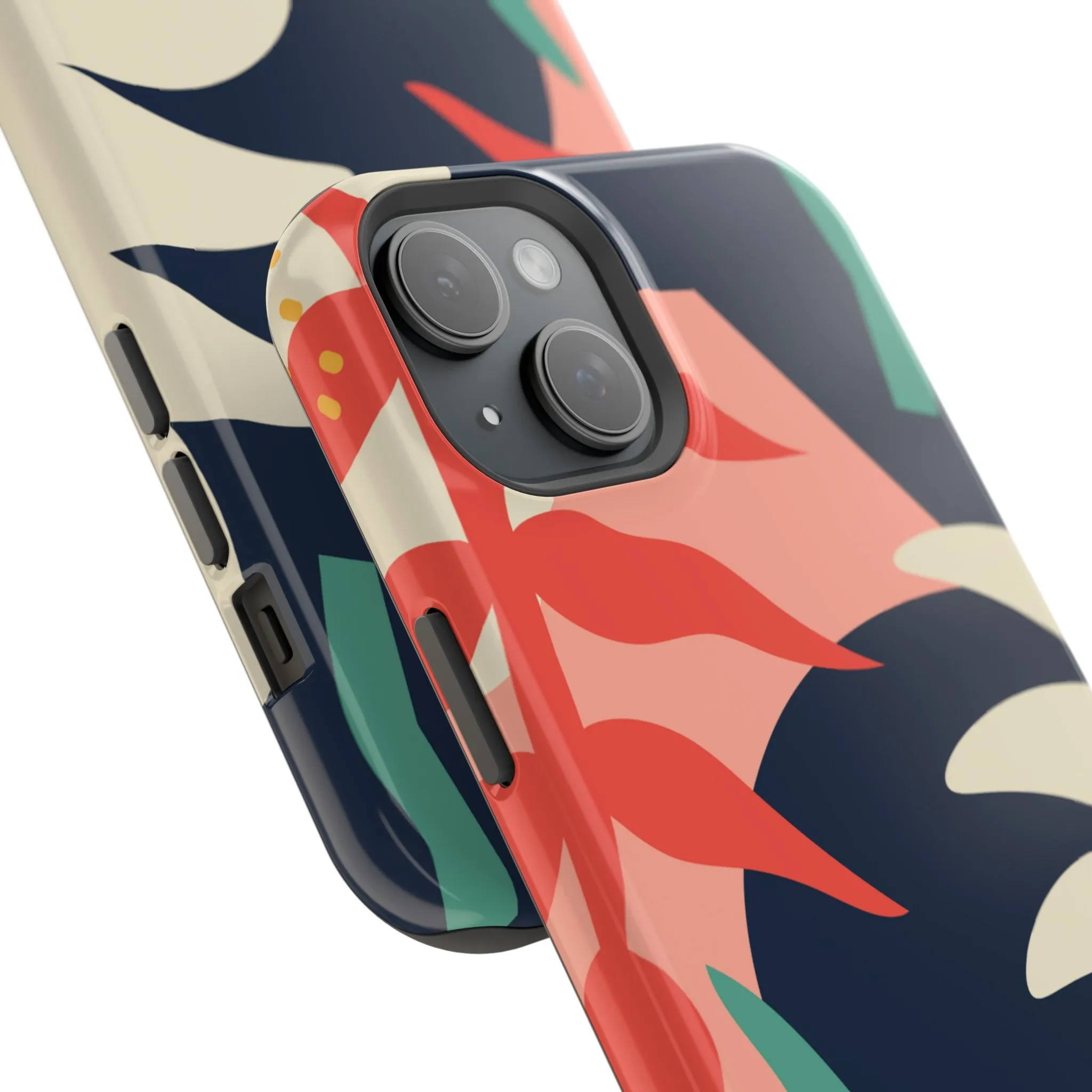 Floral Fantasy | Navy Abstract Case