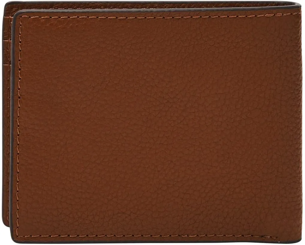 Fossil Men's Anderson Leather Slim Minimalist Bifold Front Pocket Wallet