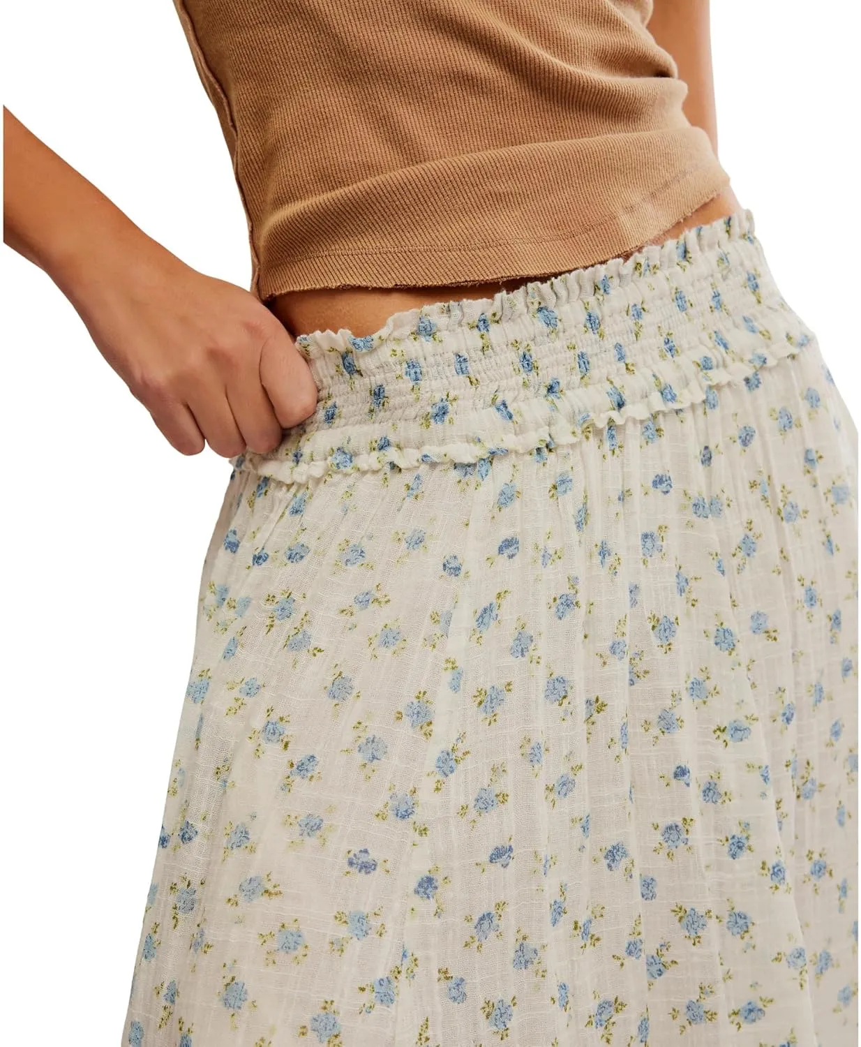 Free People Women's Brynn Printed Maxi Skirt