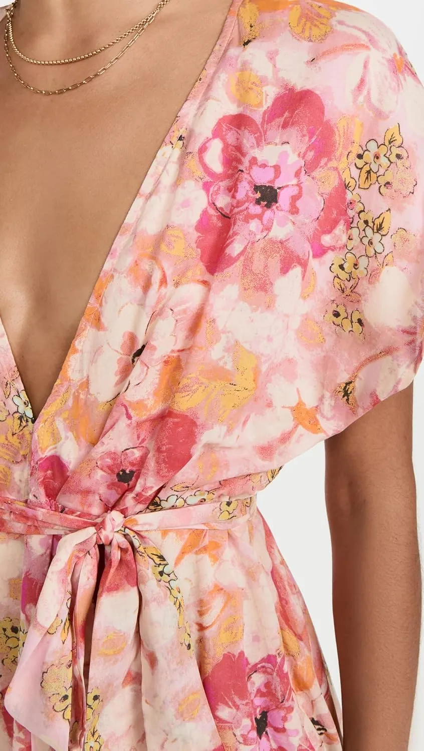 Free People Women's Freddy Tie Mini Dress