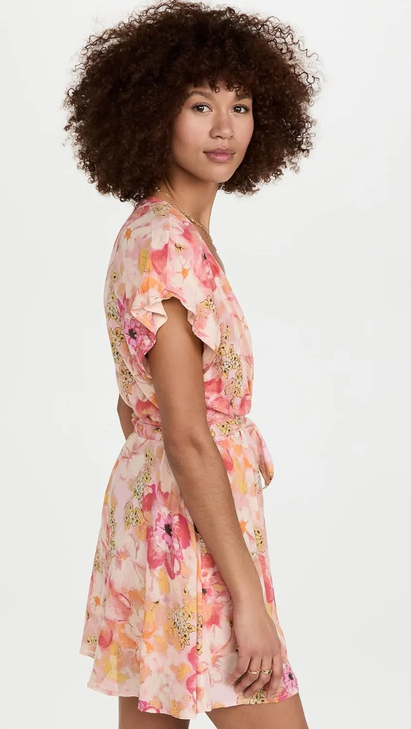 Free People Women's Freddy Tie Mini Dress