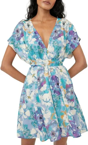 Free People Women's Freddy Tie Mini Dress